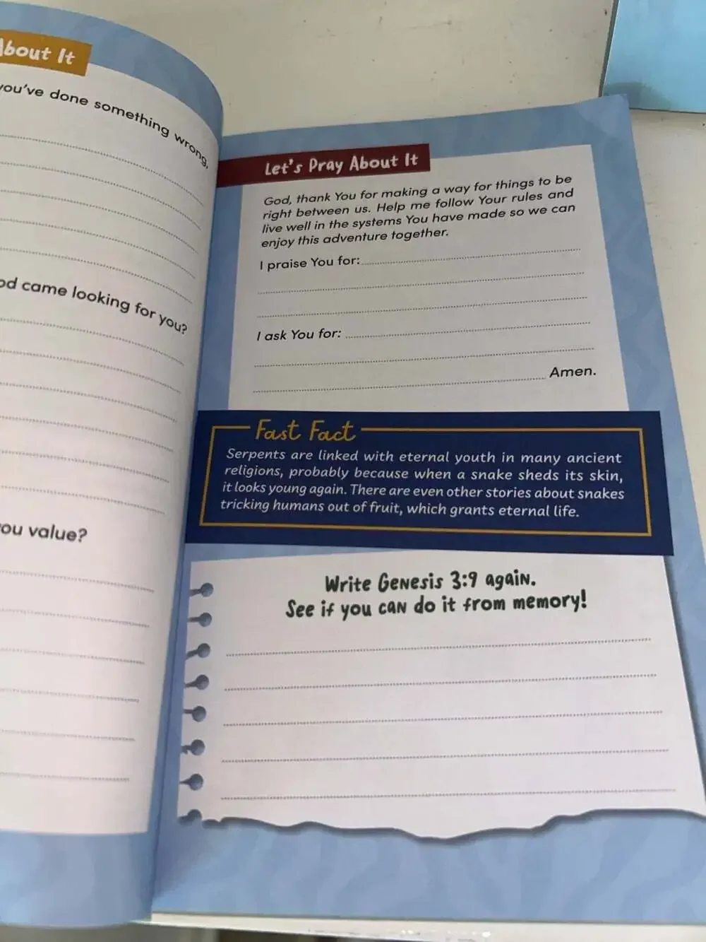 2 Kids' Bible Adventure Notebook: Easy-to-Follow Bible Studies for Kids